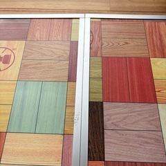 状態良！コールマン　アウトドアテーブル　ナチュラルモザイク　90プラスの画像