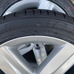 トヨタ オーリス純正 新車外し 17インチタイヤセット バリ山古いの画像