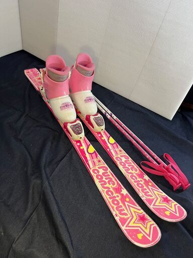 Pure Conciou ピンク スキーセットキッズ用110/21〜22 Pure Conciou