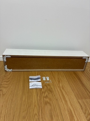 【ほぼ未使用】無印　壁に付けられる家具箱　88cm