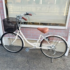 引取】ブリヂストン自転車 変速式24インチ (買いクルつくば) ひたち野
