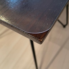 【直接お引渡し】2人掛けダイニングテーブルセット [3点] LOWYAの画像