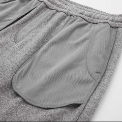 新品 ユニクロ ニットフリース イージーパンツ スウェット グレー XXLの画像