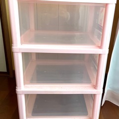 キティちゃん衣装ケース（収納ケース）①の画像