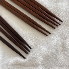 箸　5セット　木製の画像