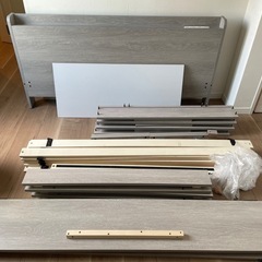 ベッドフレーム　ダブルの画像