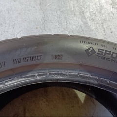 275/35ZR19 コンチネンタル7分山 2本の画像