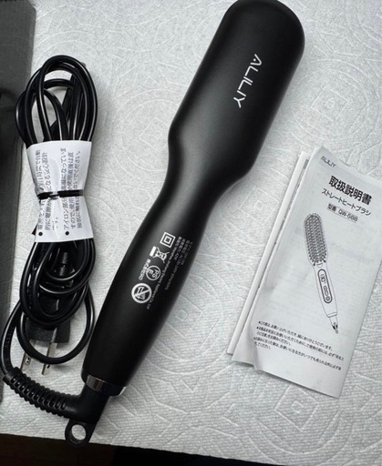 ALLY ブラシヘアアイロン 取扱説明書付き (VOXYちゃん) 総持寺の美容
