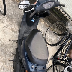 ホンダDIO 原付　2スト　エンジン良好　バッテリー良好　自賠責たくさん　タイヤバリ溝の画像