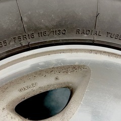 ⚠️1月18日まで⚠️ランクル💥ホイール付きスタッドレスタイヤ🛞の画像