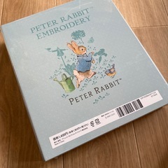 ピーターラビット刺繍キットの画像