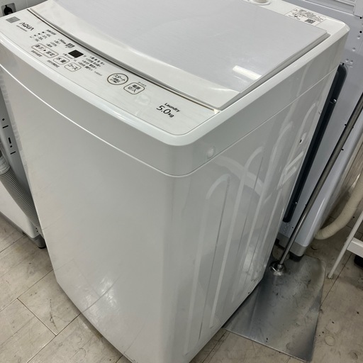 安心の6ヶ月間保証つき！AQUA 全自動洗濯機　5.0kg 2021年製　【トレファク堺福田店】