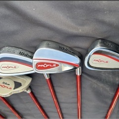 【中古品】値下げ　ウィルソン ゴルフクラブセットの画像