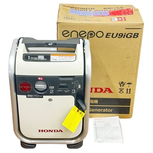◯未使用 12.7万 ホンダ ポータブル発電機 エネポ HONDA EU9iGB enepo