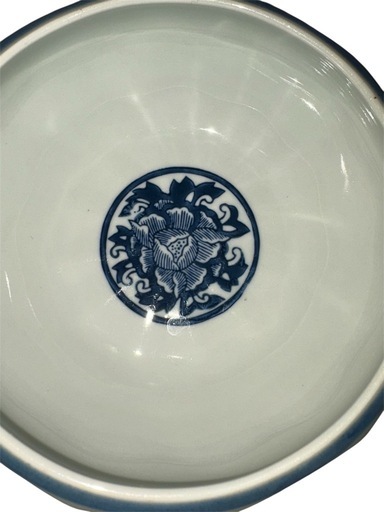 波佐見焼林九郎窯金彩古伊万里亀甲紋中鉢5枚セット染錦色絵煮物鉢