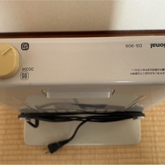 National 電気ストーブ DS-909（94年製・動作確認済）箱付きの画像