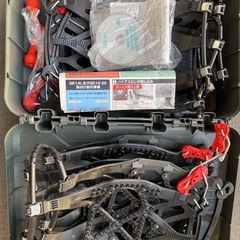 225/65R17用 非金属チェーン クイックイージー QE16L 試着のみ 美品の画像