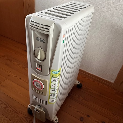 優しい暖房機デロンギオイルヒーター