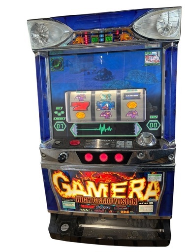 パチスロ実機 ガメラ GAMERA HIGH GRADE VISION 家庭用電源対応