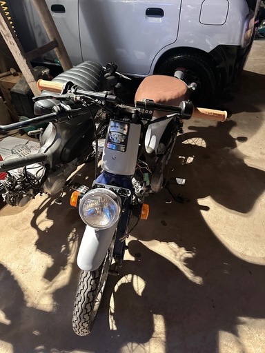 エンジンかかりました。スーパーカブ50