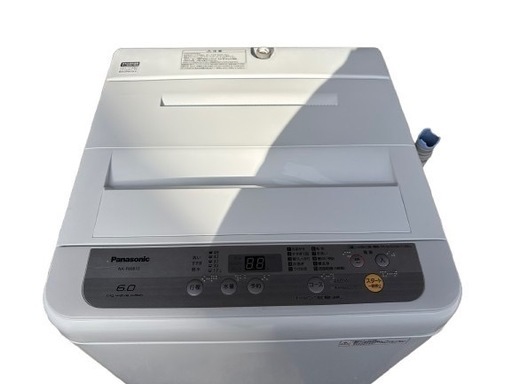 パナソニック 洗濯機  NA-F60B12  6.0kg 19年製