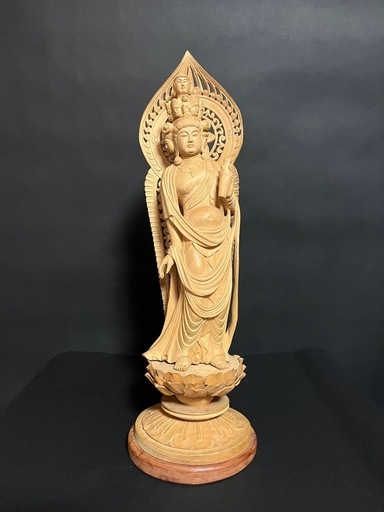 十一面観音木彫り (古美術 MKT) 二十軒のインテリア雑貨/小物《置物