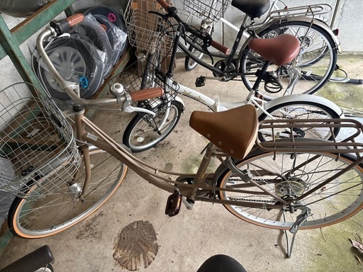 自転車 6ギア付き