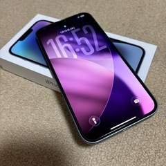 【受付中】iPhone14Plus 128GB Blue SIMフリーの画像