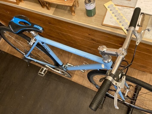 GIANT Tradist前後タイヤ・チューブ新品！】アルミフレーム8段変速700