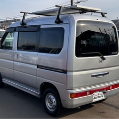 総額 59.8万円 H28年 ホンダ バモスホビオ G キャンピングカー ソーラーパネル 車中泊 4WD 4AT の画像