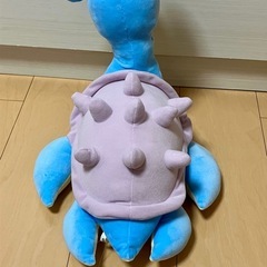[未使用タグ付き]ポケモンのぬいぐるみ(ラプラス) の画像