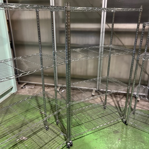 メタルラック2つセット (とっち) 富士根の家具の中古あげます・譲り