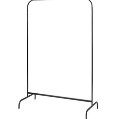 IKEAハンガーラック　ブラックの画像