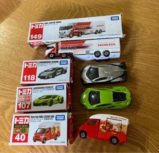 トミカ、ロングトミカまとめ売り (道本) 中筋のミニカーの中古あげます