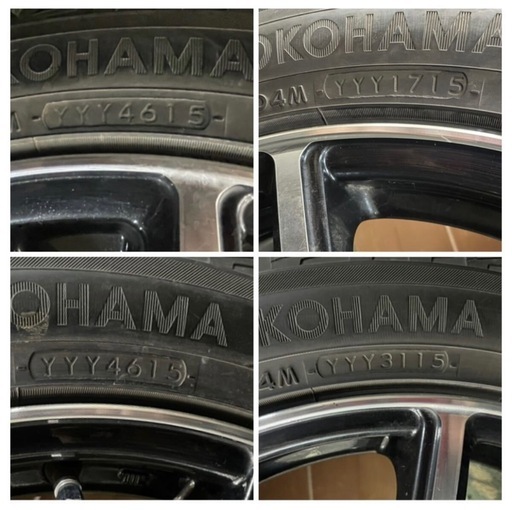 17x7J 5x114.3 +38トヨタ レクサス　スタッドレスタイヤ　215/50R17   クラウン　is 
