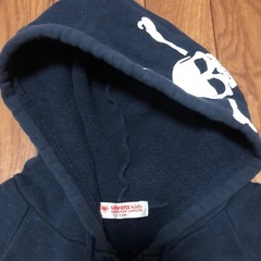 【USED】LOVERS kids  by SUPER LOVERS  120㎝キッズパーカーの画像