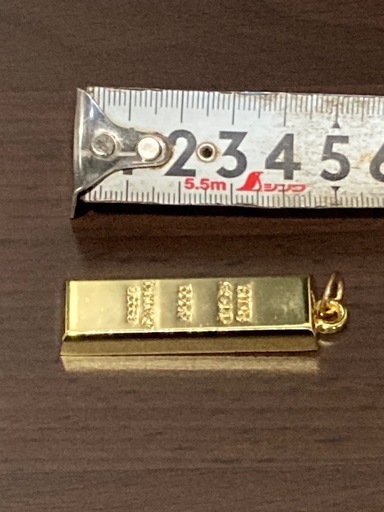 24金 刻印 ペンダント ネックレス用 実家整理 遺品整理 ゴールド