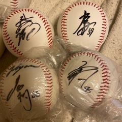 元阪神タイガース　直筆サインボールの画像