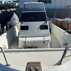 ヤマハＵＦ23スズキ船外機90馬力の画像