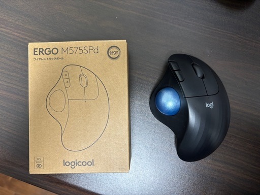 Logicoolワイヤレストラックボールマウス（ERGO M575SPd）