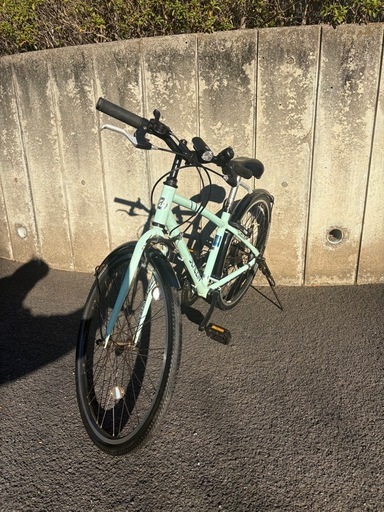 ブリヂストン SCHLEIN 24インチ 7段変速 ミストグリーン 整備済・すぐ乗れる／新品35,970円&rarr;9,500円