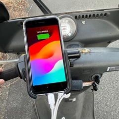 サンドカラー！【値下げ】ジャイロキャノピー 4スト デリ BOXスマホホルダー充電器の画像