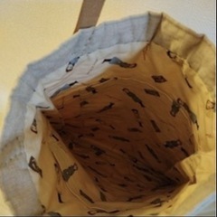 本革使用　デザインバッグの画像