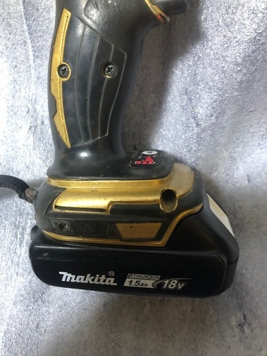 マキタ18vインパクトTD148、100周年記念モデル、バッテリー付き