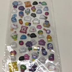 立体 3D ぷくぷく シール　3枚セットの画像