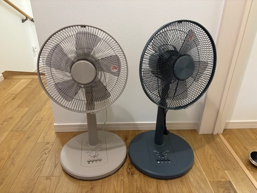 【扇風機】山善 シンプル5枚羽 2個セット！空気の循環にも