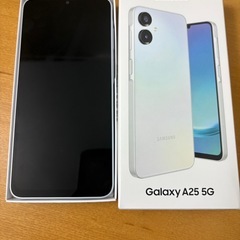 未使用品　Galaxy A25 5G 64GB ライトブルーの画像