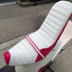 ホンダ　クレタク！　クレージュタクト　AF09 旧車　旧原付　フルカスタム　竹槍　3段シート　実動　始動動画あり　低走行の画像