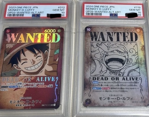 PSA10 連番】ワンピースカード ルフィ手配書SP (はち) 大門のその他の