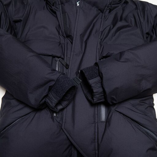超極美品 NANGA ナンガ MOUNTAIN BELAY COAT マウンテンビレーコート 黒 S ダウンコート
